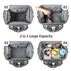 Crazy Pockets Backpack Diaper Bag