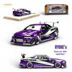 404ERROR x LOT 57 RYOHE's Skyline R34 "GIFTED" Resin 1:64