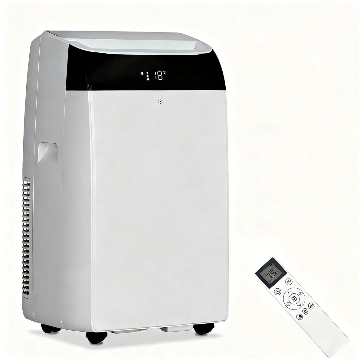 14000 BTU Portable Air Conditioner 3-in-1 AC Unit Cool Dehumidifier Fan  Rooms Up to 750 Sq.ft