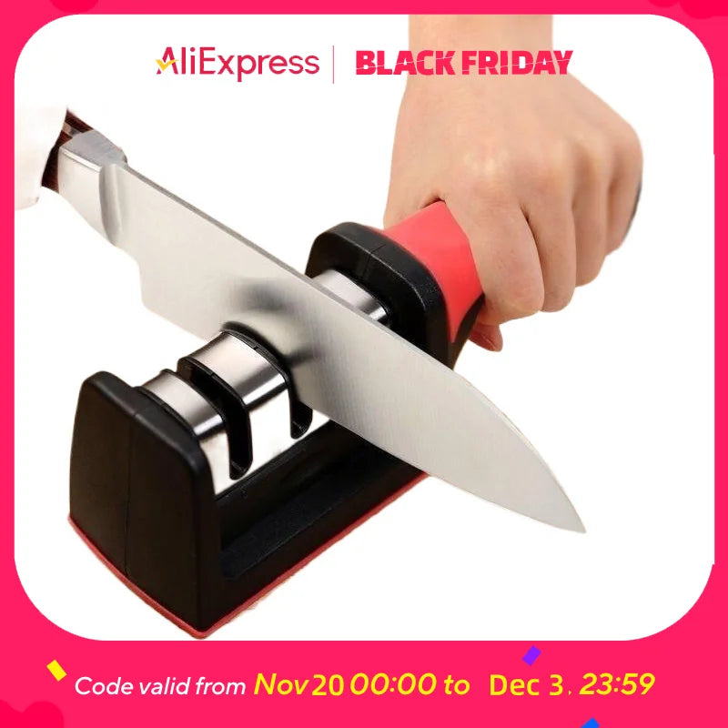 3-Stage Knife Sharpener Set -