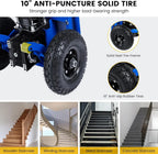 Hand Trucks, 880lbs Capacity Folding Electric Dolly for Stairs