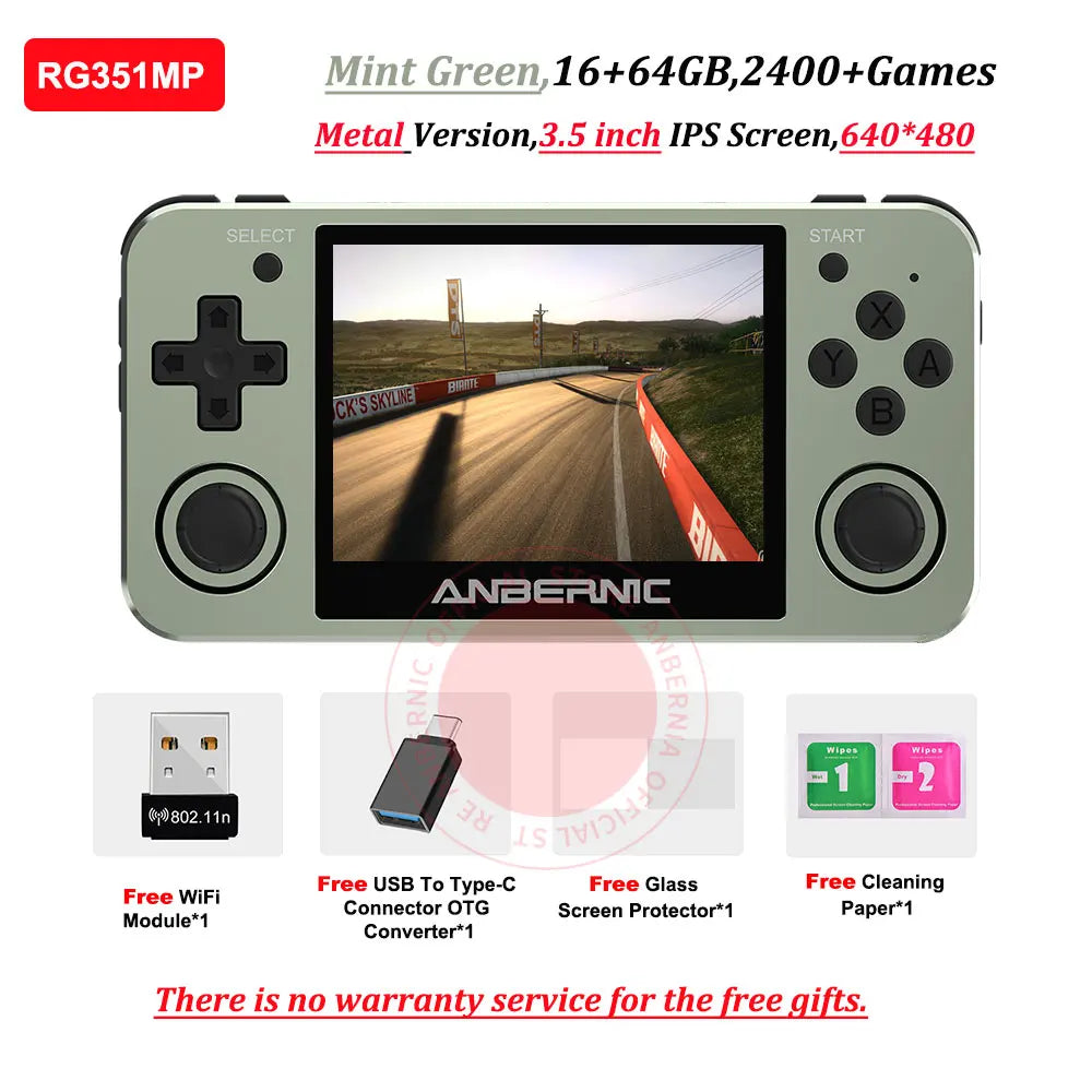 Game Machine 3.5 Inch 64G 2400 Games