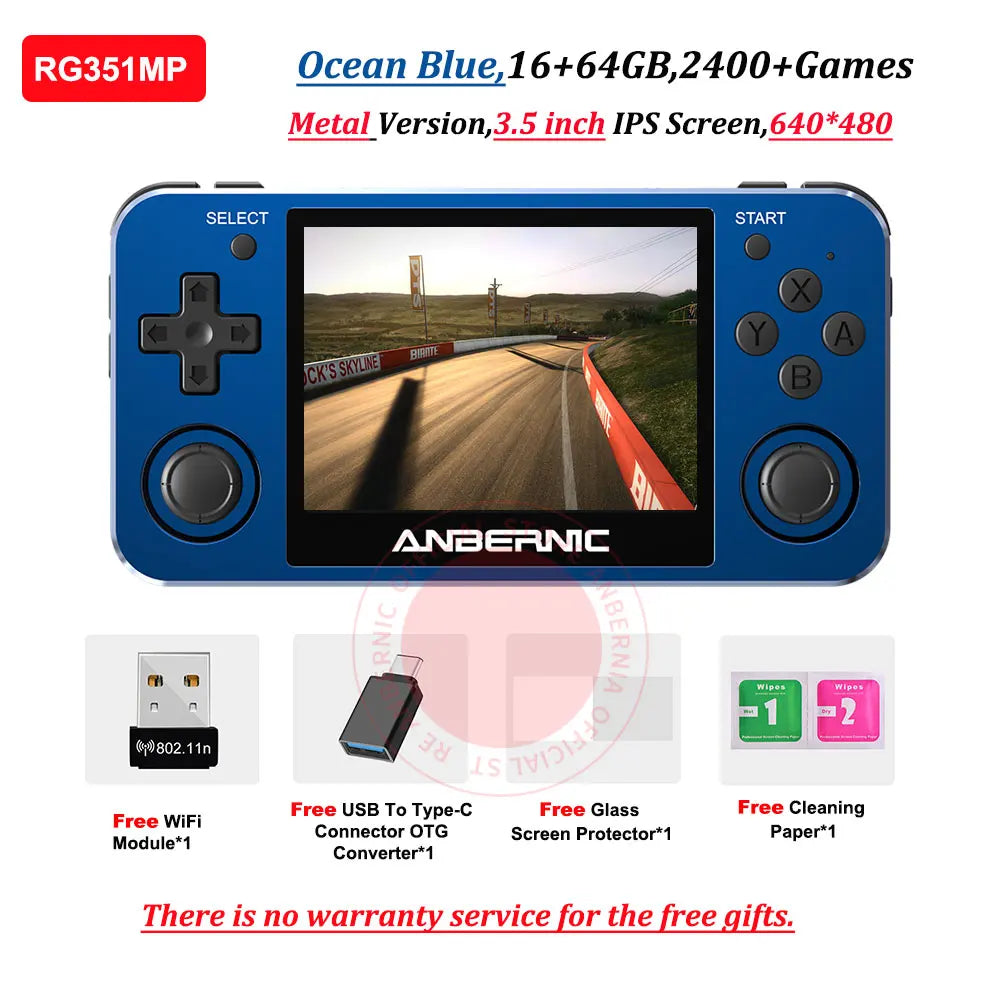 Game Machine 3.5 Inch 64G 2400 Games