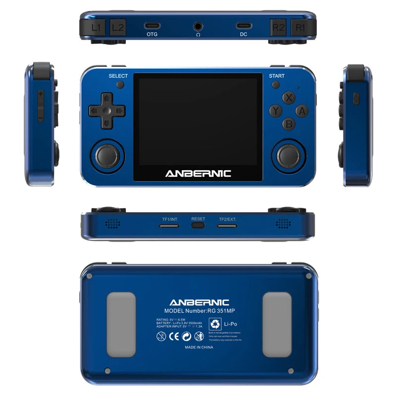 Game Machine 3.5 Inch 64G 2400 Games