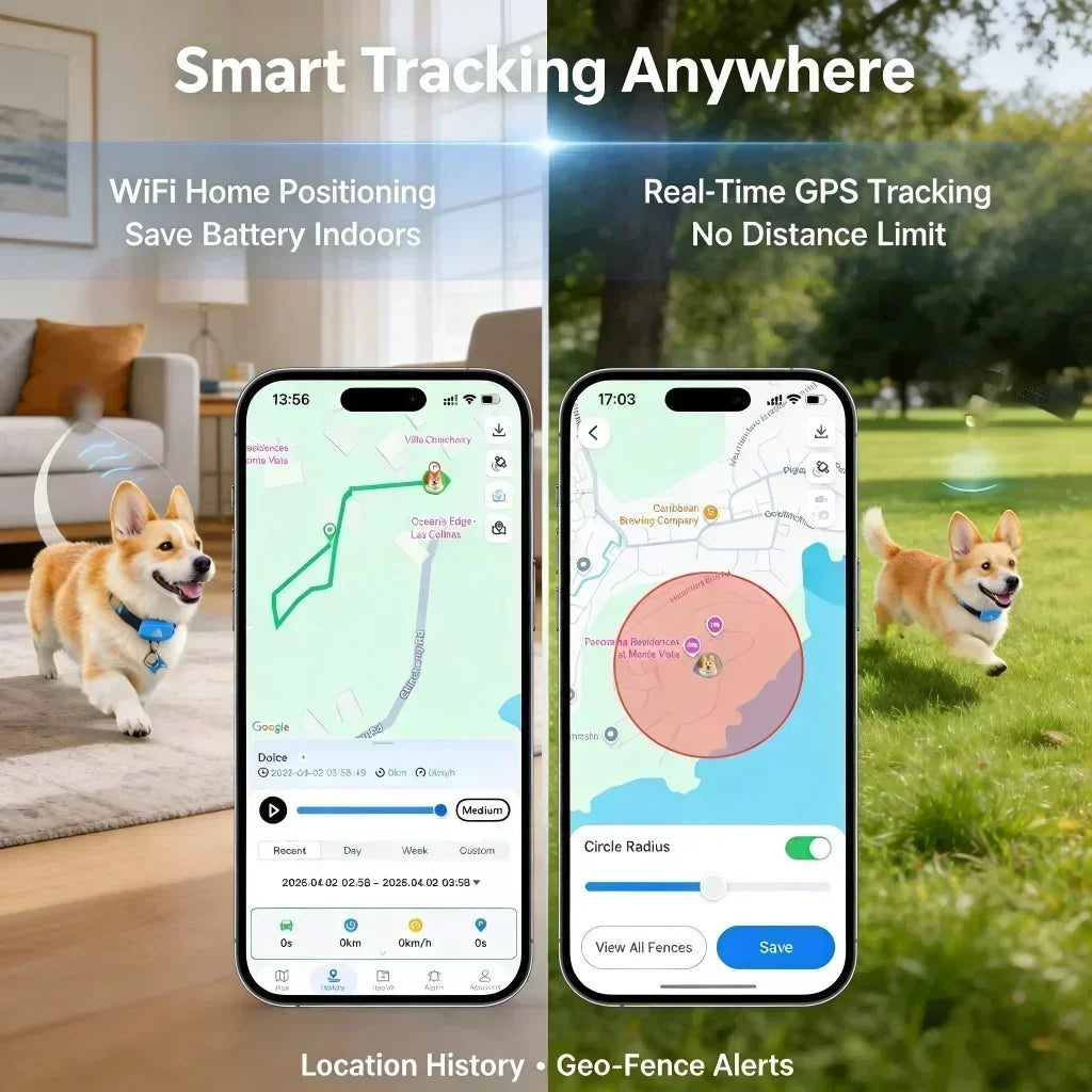 GPS Pet Tracker 4G for Dogs & Cat