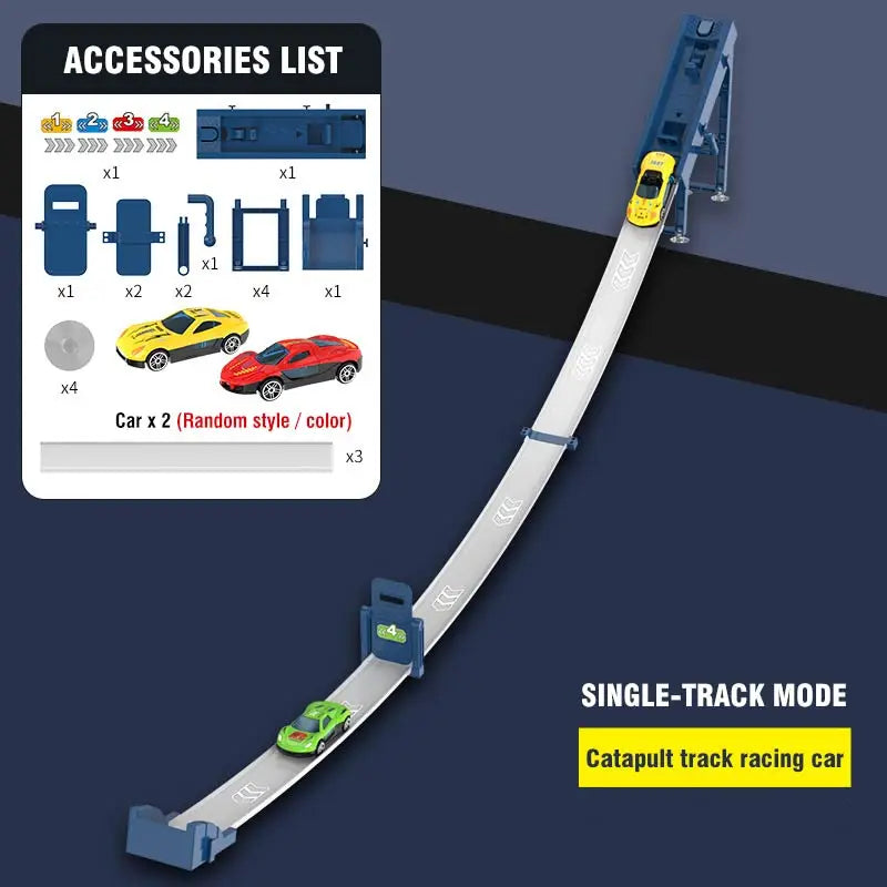 Catapult Rail Car Track Racing