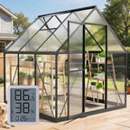 6x6FT Walk-In Outdoor Greenhouse