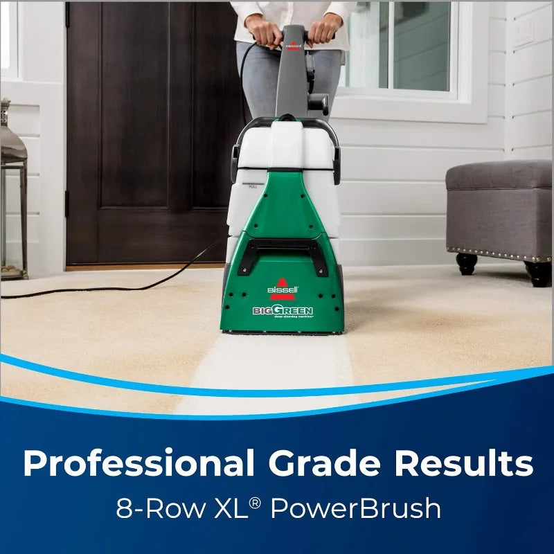Green® Professional Carpet Cleaner with XL DirtLifter PowerBrush, 9-inch Long Reach Hose, 6-inch Tough Stain Tool,