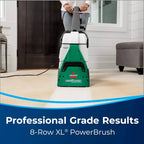 Green® Professional Carpet Cleaner with XL DirtLifter PowerBrush, 9-inch Long Reach Hose, 6-inch Tough Stain Tool,