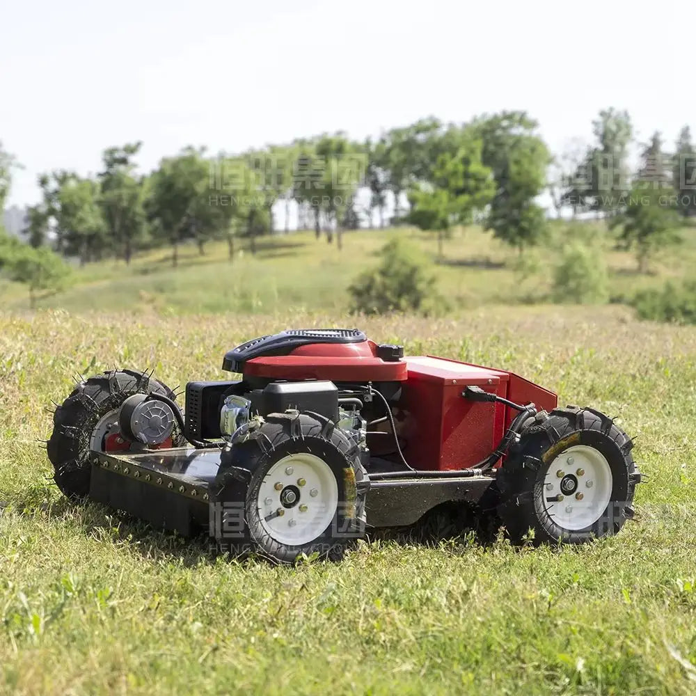 196CC Gas Wheeled Remote Control Lawn Mower