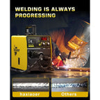 Gasless Flux Core/Gas MIG/Lift TIG/Stick Welder Synergic Control