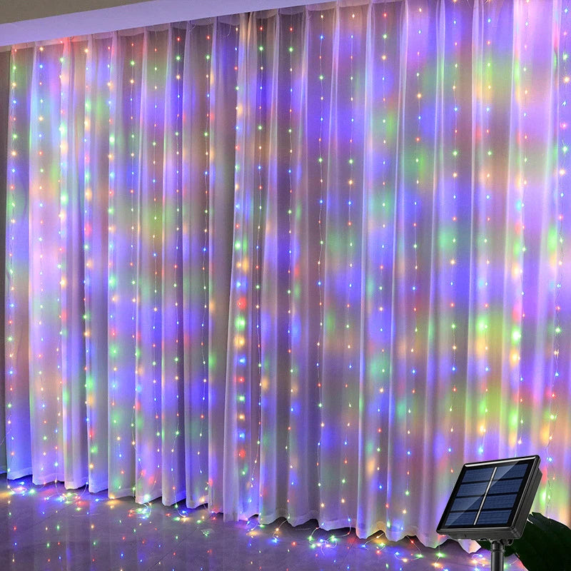 Solar Fairy String Light Pavilion