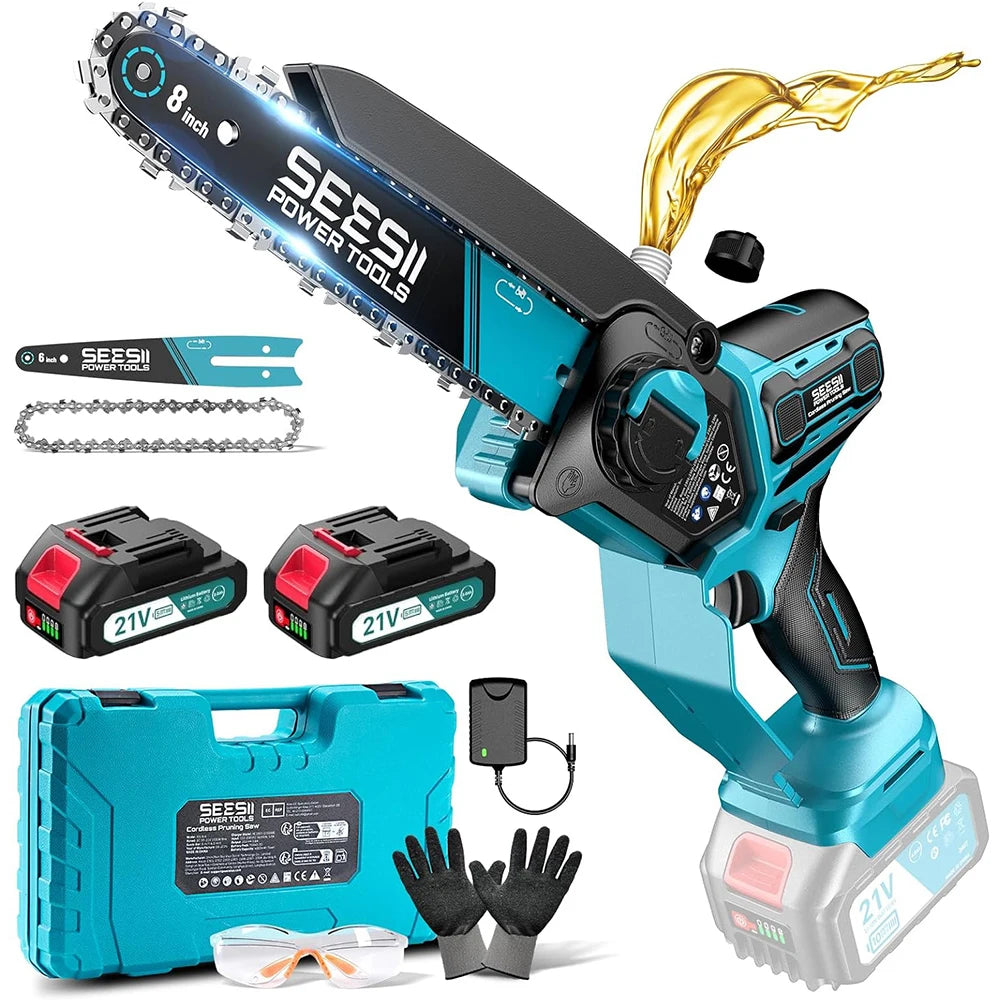 Chainsaw 1000W Cordless Makita 18V Battery