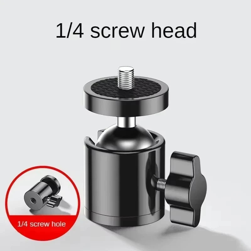 160cm Live Broadcast Tripod Landing Type Camera Anchor Selfie Light Frame Metal Thermometer Phone Holder