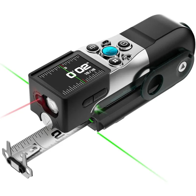 Digital Tape Measure With Laser,