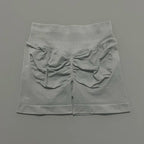 HISTELLO Sports Shorts 4.5" Women Yoga Shorts Seamless Low Waist Scrunch Bum Gym Leggings Workout Stretch Fitness Sports Shorts