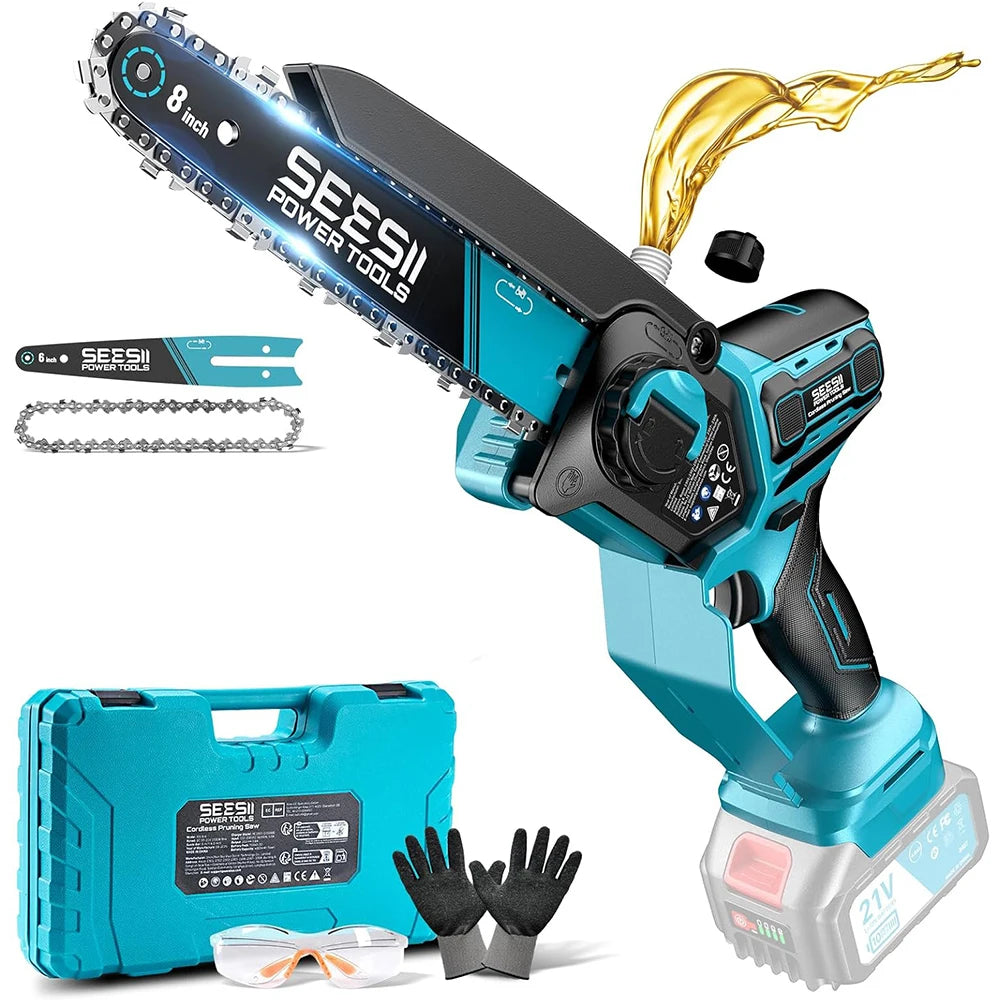 Chainsaw 1000W Cordless Makita 18V Battery
