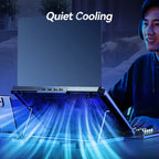 Laptop Cooling Pad with 12 Quiet Fans