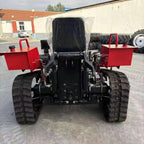 50HP Agricultural Crawler Tractor Ride-On Rotary Tiller with Front Loader 25HP 35HP Track