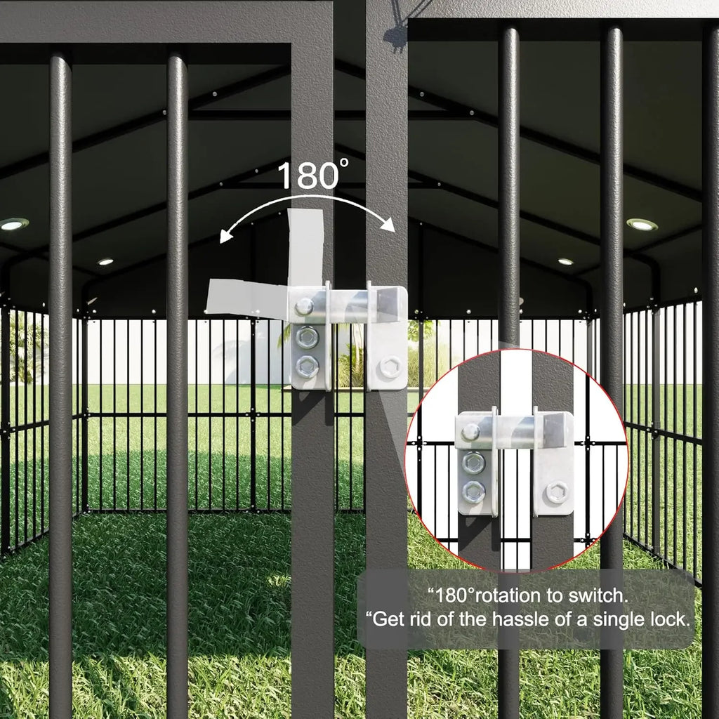 10x20x6.5 FT Large Dog Kennel,