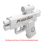 Two-Way Reverse Water Gun Prank Toys Mini Portable Squirt Gun for Kids Adults Summer Pool Beach Water Fight Stress Relief Gifts