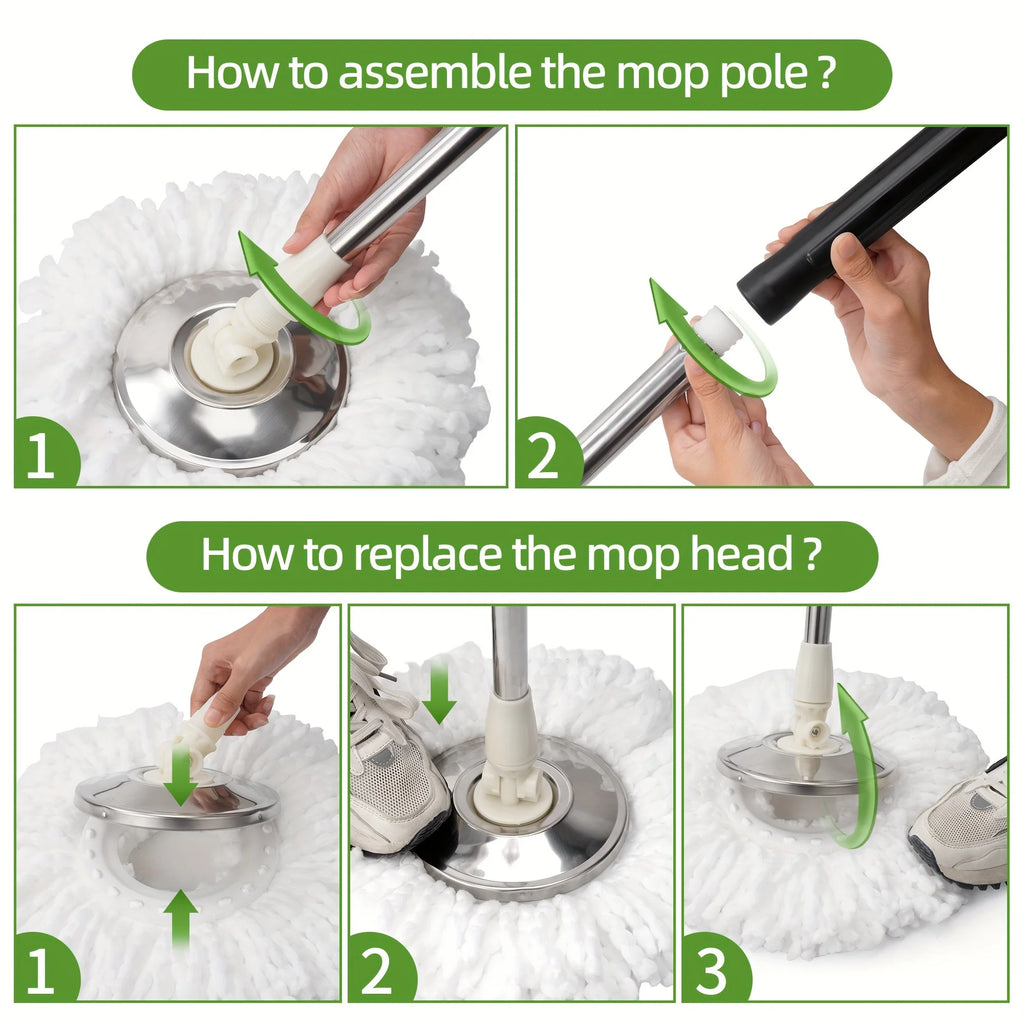 360 Spin Mop and Bucket Set