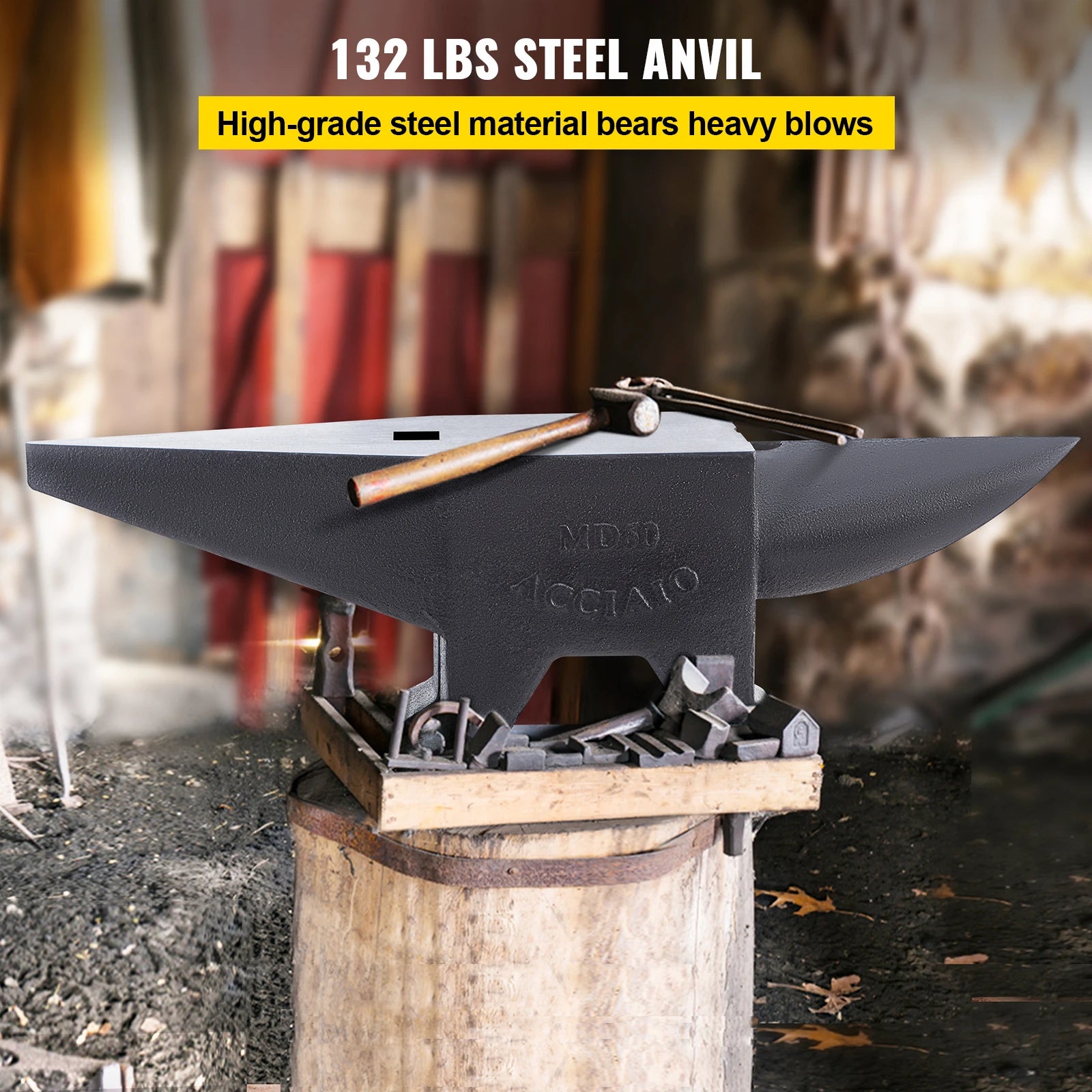 Anvil Steel Block