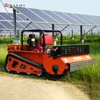 Diesel Fuel Crawler Grass Cutter Remote Control Lawn Mower
