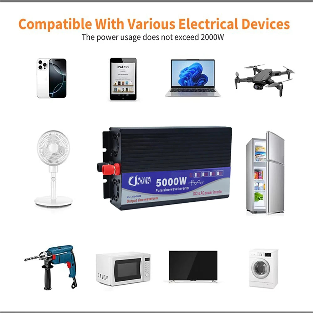 Inverter 3000W 5000W DC