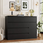 5 Drawer Dresser, Drawers and Wide Storage Space