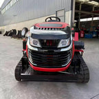 50HP Agricultural Crawler Tractor Ride-On Rotary Tiller with Front Loader 25HP 35HP Track