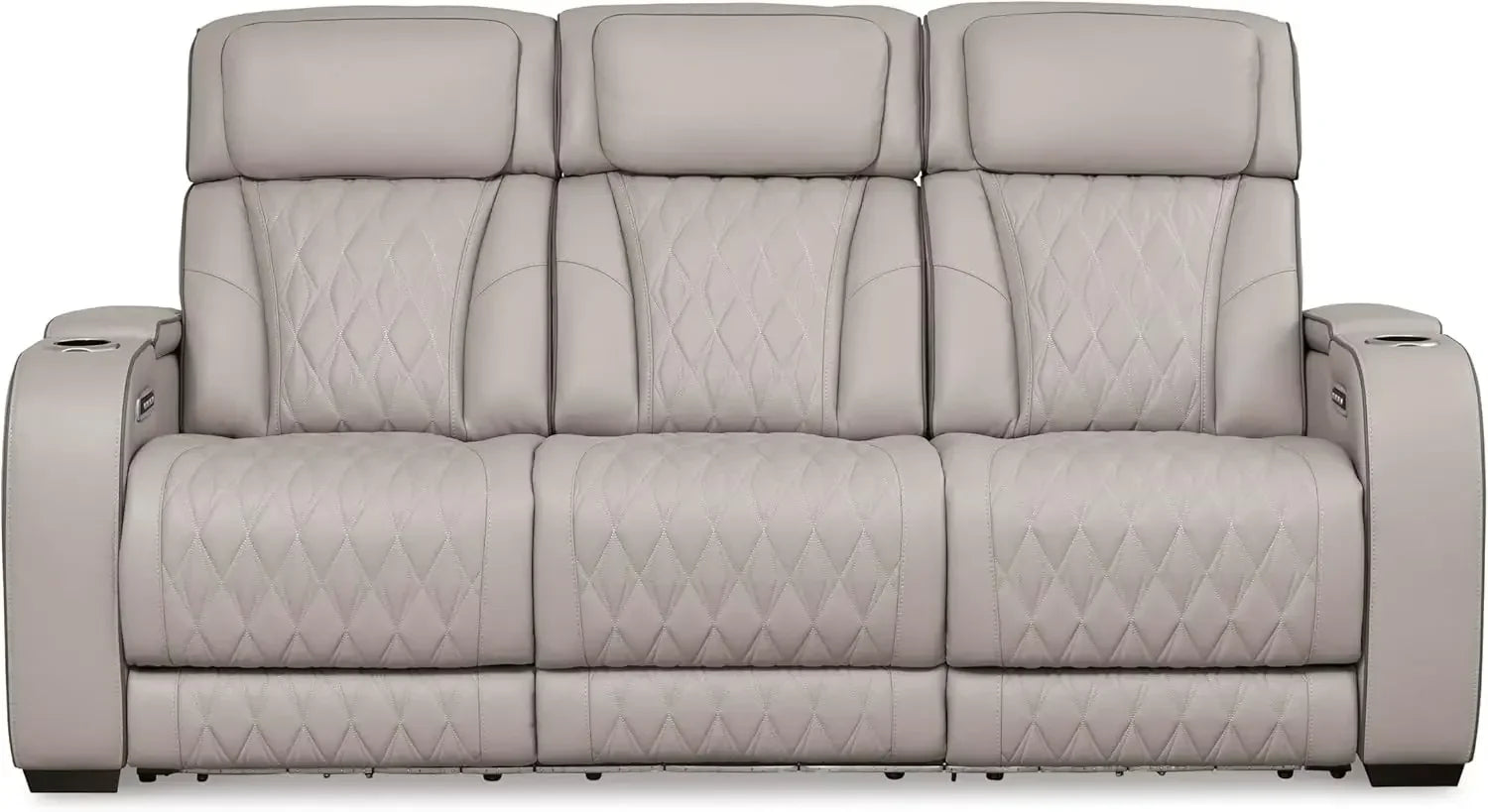 Leather Power Reclining Sofa