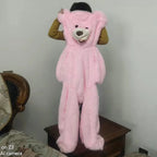 7 Colors 100-260cm Cheap Giant Unstuffed Empty Bear Skin Coat Soft Big Skin Shell Semi-Finished Plush Boys Girl Gift