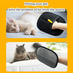 Pet Hair Removal Gloves Cat Hair Cleaner Hair Removal Brush Sticky Hair Cleaner Carpet Clothes Hair Cleaning Brush