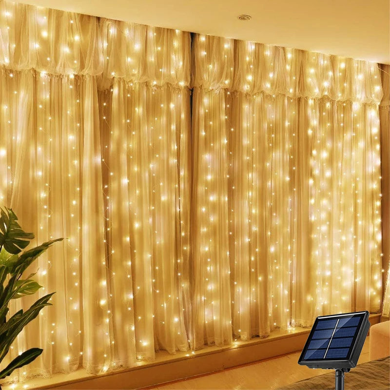 Solar Fairy String Light Pavilion