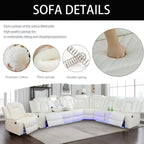 Hot Reclining Power Recliner Adjustable Sofa,