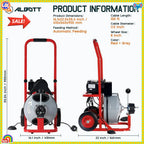 100 FT x 1/2 inch Electric Drain Cleaner