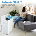 14000 BTU Portable Air Conditioners, 3-In-1