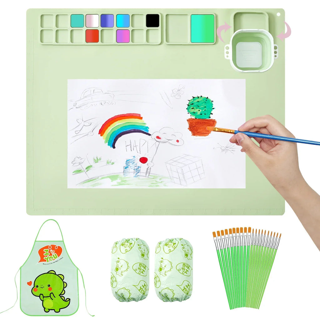 Silicone Painting Mat Set