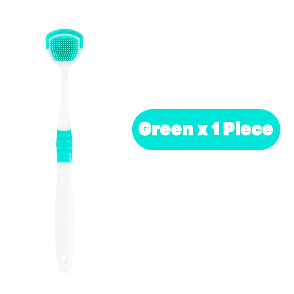 1Pc/4Pcs/8Pcs Silicone Tongue Scraper For Oral Hygiene,Tongue Cleaner Scraper For Oral Care,Tongue Brush Food Debris Clea