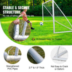 Portable Soccer Goal, 12X6 Ft Soccer Net,