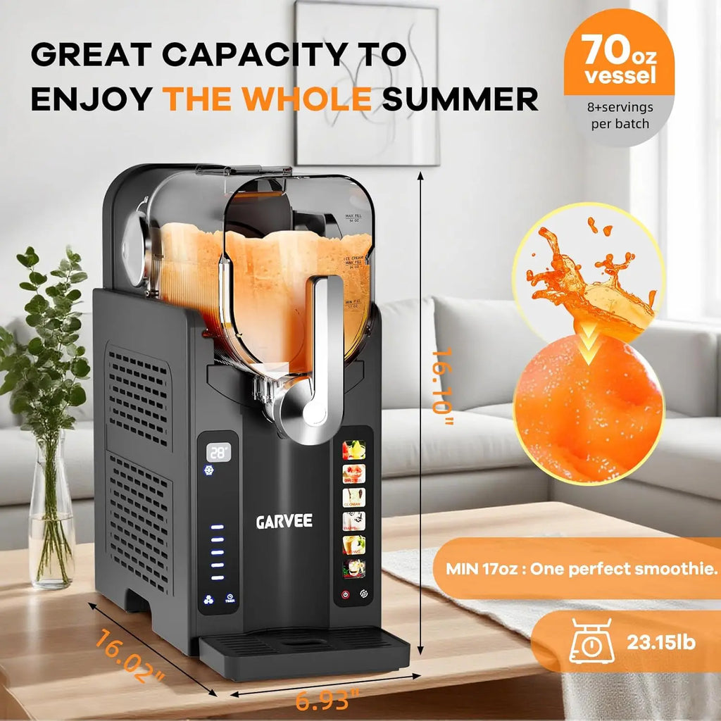 No Ice Compressor Slushy Machine