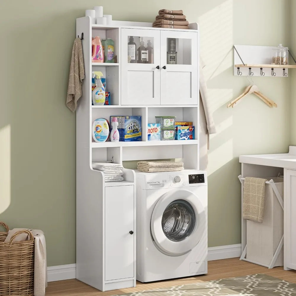 Toilet Storage Cabinet , Bathroom Organizer Rack