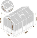 6x10 FT Green House