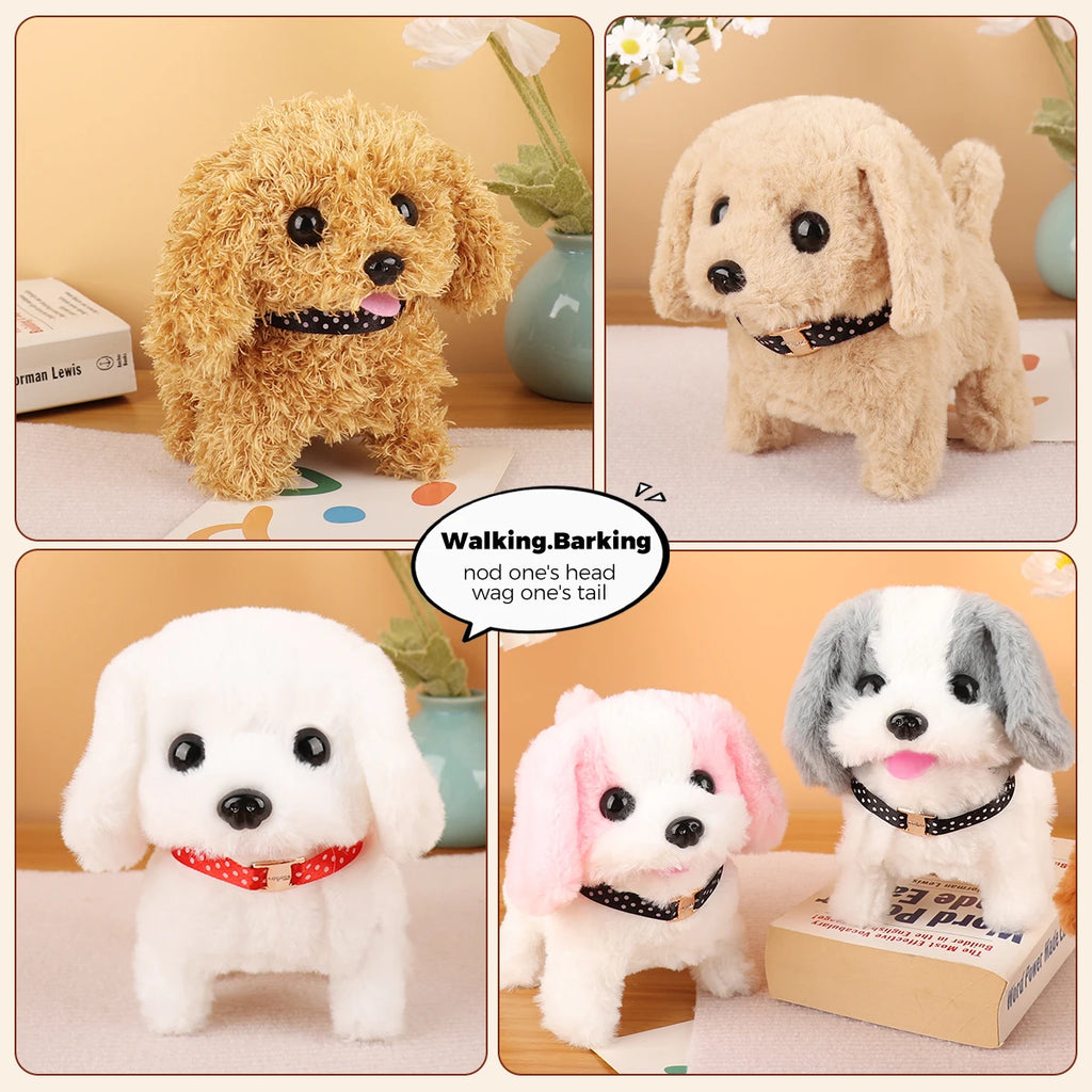 6 Styles Realistic Plush Simulation Smart Dog