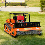 Diesel Fuel Crawler Grass Cutter Remote Control Lawn Mower