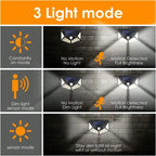 Solar Garden Light Outdoor Motion Sensor Lights