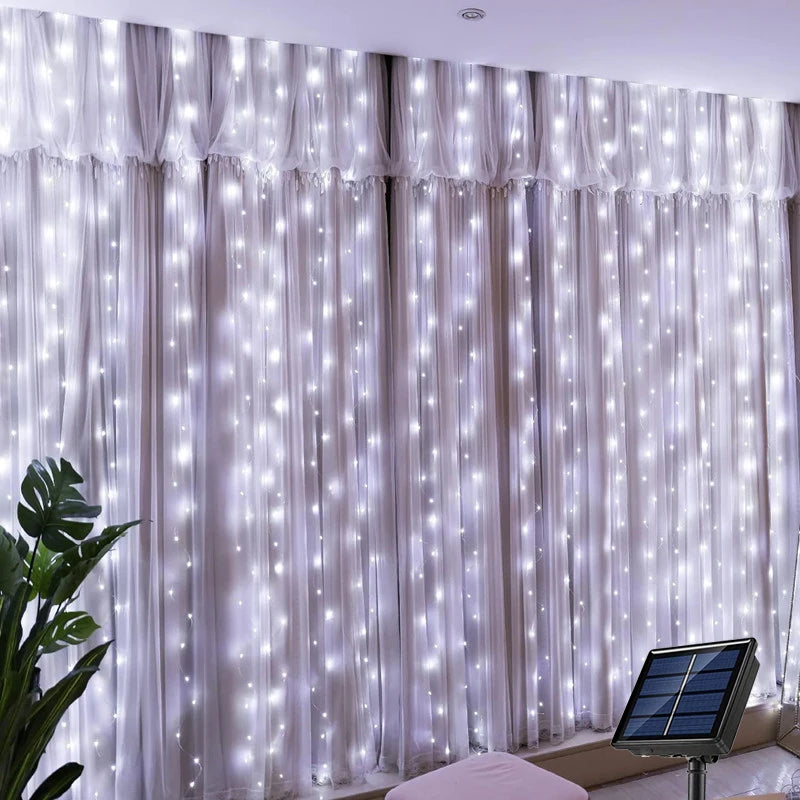 Solar Fairy String Light Pavilion