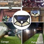 Solar Garden Light Outdoor Motion Sensor Lights