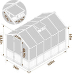 6x10 FT Green House
